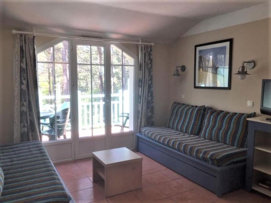 Apt T2 Calme Sur Golf, Piscine, Ocean 10 Min En Velo Lacanau Exterior photo